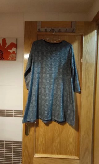 Vestido cuadros talla M