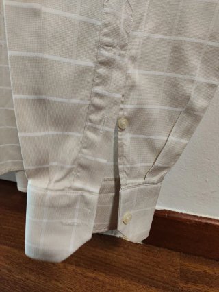 Camisa ZARA MAN Manga Larga Beige