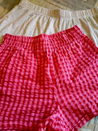 Lote 2 pijamas mujer (rojo  y gris)