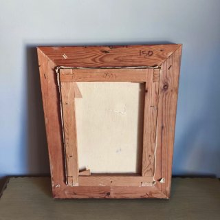 Cuadro Antiguo principios S.XX Madera pan de oro