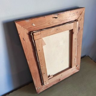 Cuadro Antiguo principios S.XX Madera pan de oro