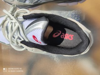 Asics NYC Zapatillas Deportivas Plata y Blanco