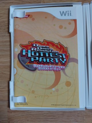 Dance Dance Revolution Hottest Party Wii Japonés