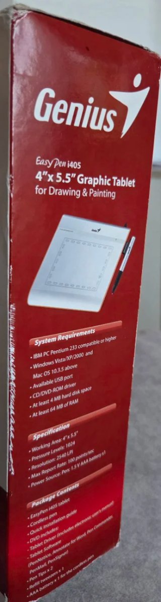Tableta Gráfica Genius Easy Pen i405