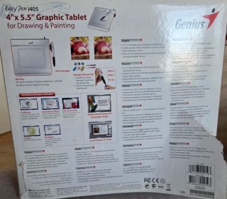 Tableta Gráfica Genius Easy Pen i405