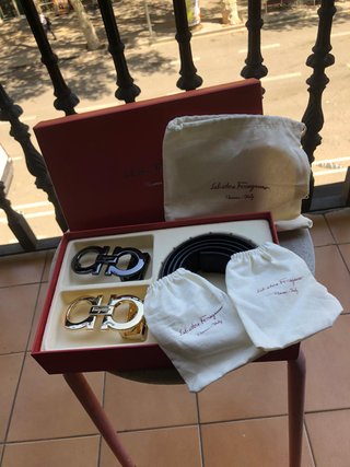 Cinturón Salvatore Ferragamo Reversible