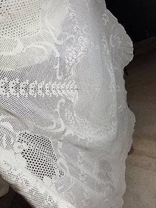 Mantel Crochet Hecho a Mano