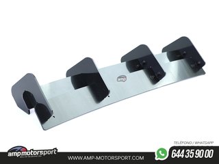 AÑADIDO DIFUSOR TRASERO VW GOLF 7.5 R 2017-2021 NEGRO BRILLO