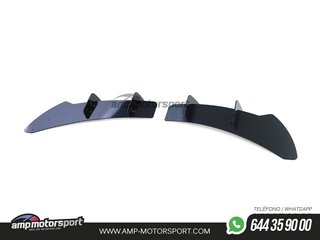 AÑADIDO DIFUSOR TRASERO VOLKSWAGEN GOLF 6 R20 2008-2012 NEGRO BRILLO