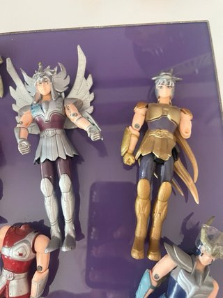 Conjunto di figure dei Cavalieri dello Zodiaco
