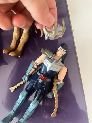 Conjunto di figure dei Cavalieri dello Zodiaco
