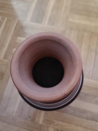 Jarrón decorativo de cerámica