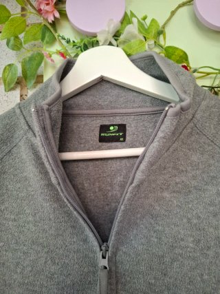 Chaqueta polar gris mujer talla XL