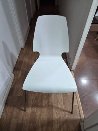 Sillas Ikea Vilmar Blancas