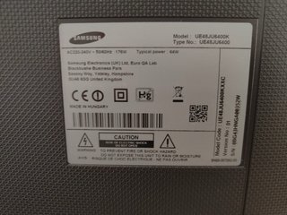 Samsung Smart TV 48” 4K UHD