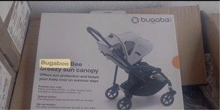 Capota Bugaboo Bee color amarillo y azul