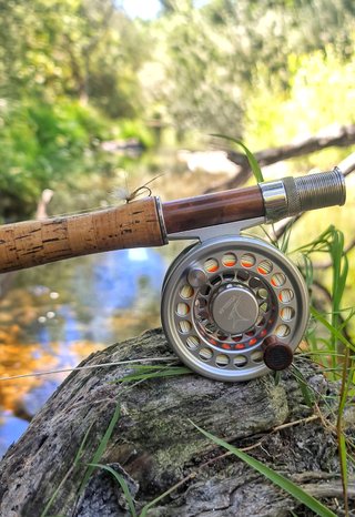 CARRETE PARA PESCA CON MOSCA VOSSELER RC2L 3/4