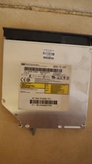 Unidad DVD HP TS-L633R/HPMHF