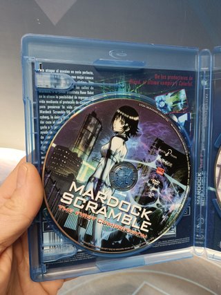 Mardock Scramble: The First Compression. Edición combo: Blu-Ray + Dvd.