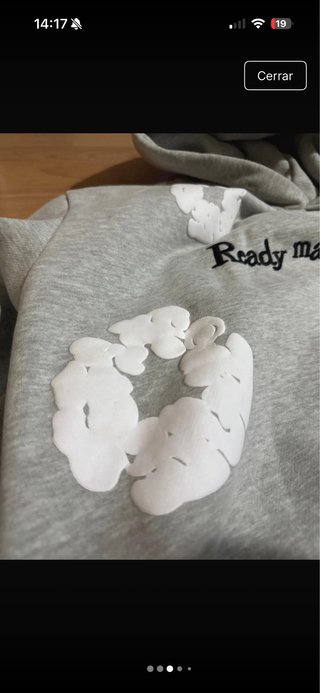 Chándal Denim Tears Gris con Estampado