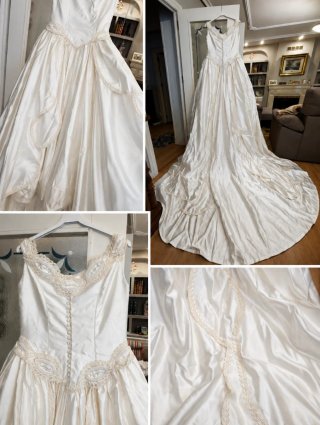 Vestido de Novia con Velo