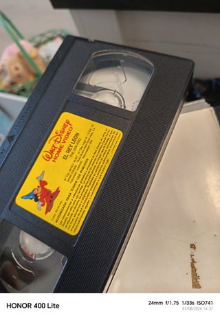Películas VHS Disney (Español)