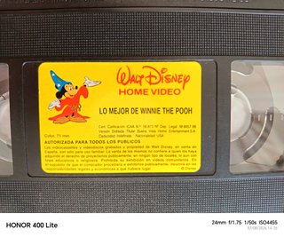 Películas VHS Disney (Español)