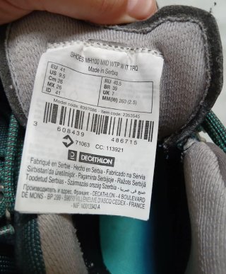 Botas senderismo Quechua mujer impermeables
