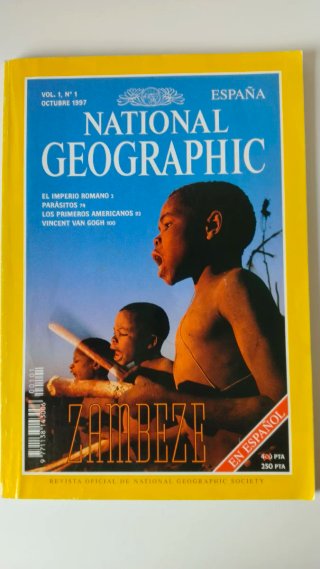 Revista N° 1 de National Geographic de oct de 1997