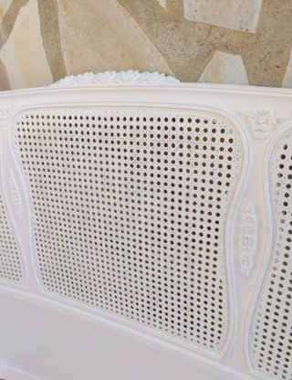 Cabecero de cama antiguo renovado