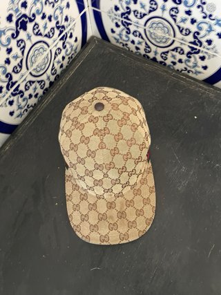 Gorra Gucci Beige Multicolor