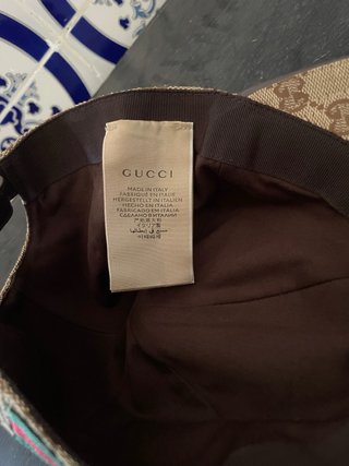 Gorra Gucci Beige Multicolor