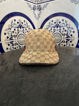 Gorra Gucci Beige Multicolor