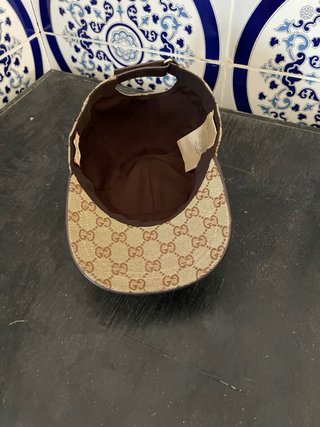 Gorra Gucci Beige Multicolor