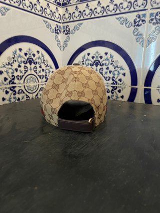 Gorra Gucci Beige Multicolor