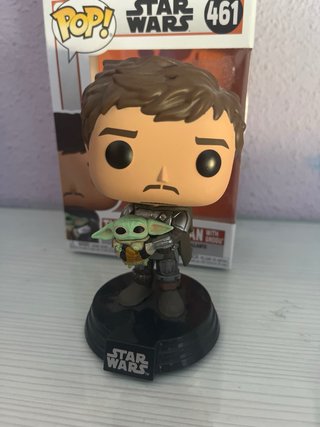 Funko Pop Star Wars 461 The Mandalorian con Grogu