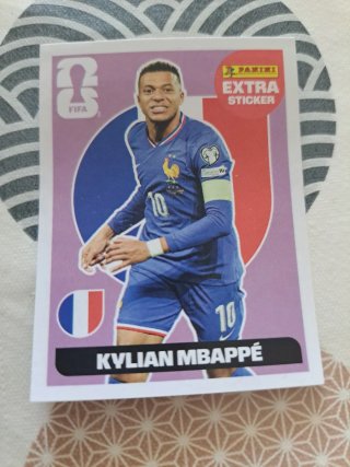 Cromos Panini Extra Kylian Mbappé
