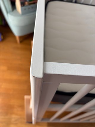 Cuna convertible en cama + colchón 70 x 140