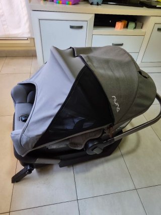 Silla Coche Nuna Grupo 0+ con Base
