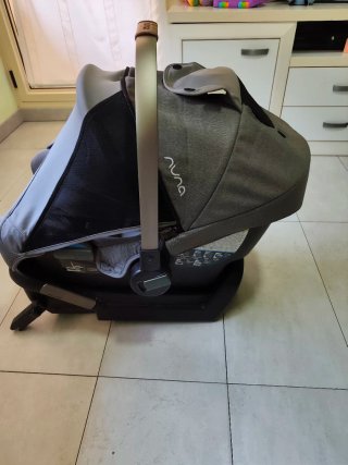Silla Coche Nuna Grupo 0+ con Base