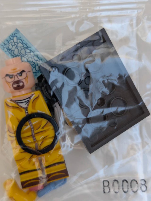 Figura Lego Breaking bad Heisenberg compatible