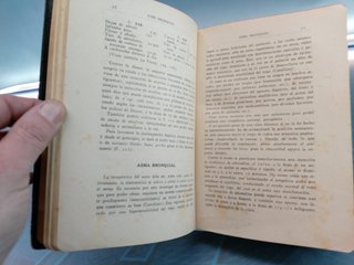 Libros de salud años 30. Guía y Formulario de Terapeútica + Fisiología e Higiene.