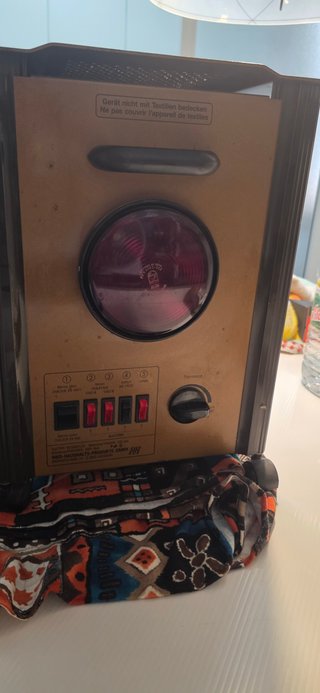 Estufa Infrarrojos con Ventilador