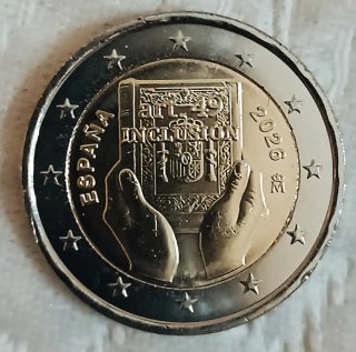 3 Monedas 2€: Portugal 2026 + 2 x 2€ España 2026