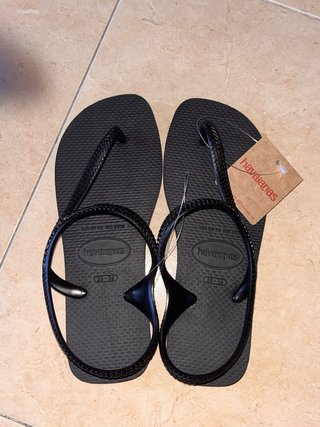 Havaianas negras Talla 35/36