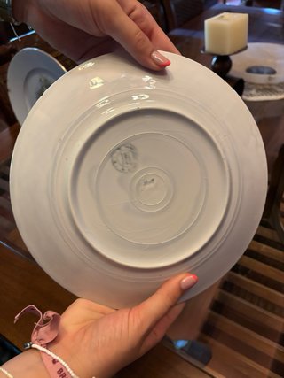 Juego de 3 Platos Porcelana