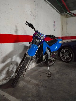 Hispania 49cc subida a 74cc Azul