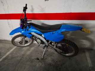 Hispania 49cc subida a 74cc Azul