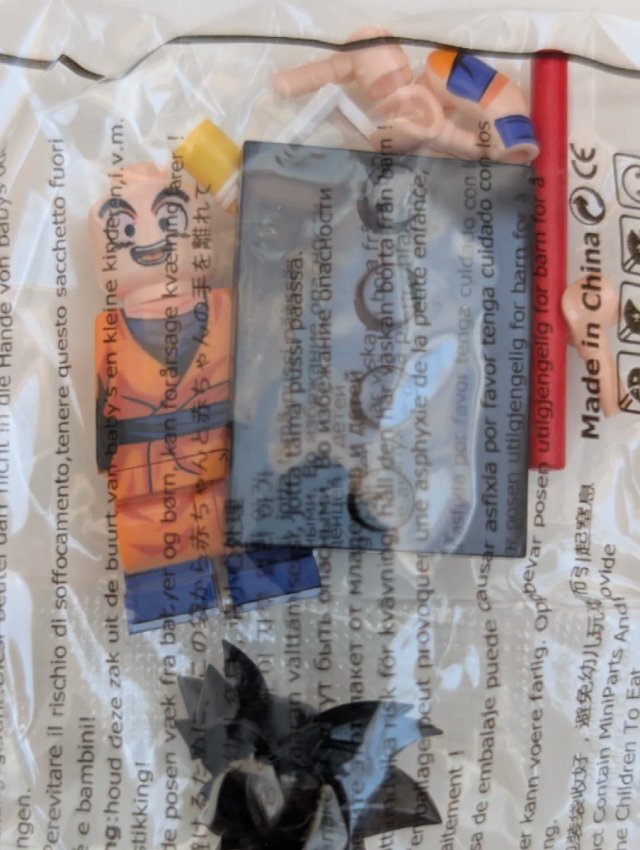 Figura Lego Dragón Ball Z Goku compatible