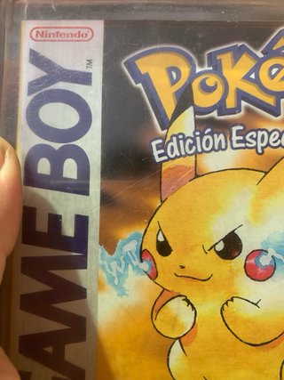 Pokemon Amarillo Edición Especial Pikachu Game Boy